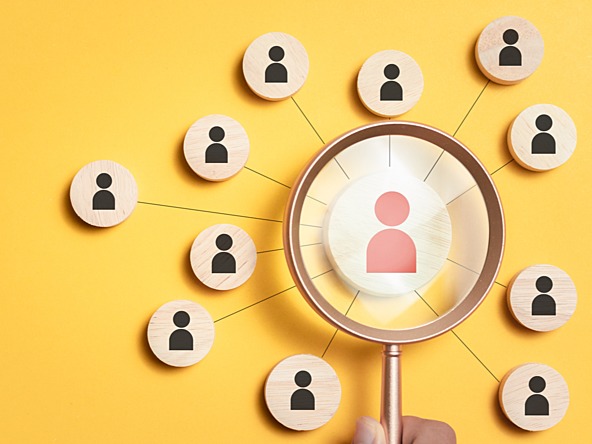 Hiring abstract image